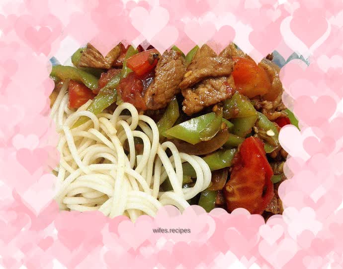 Spicy Pork Noodles with Oil