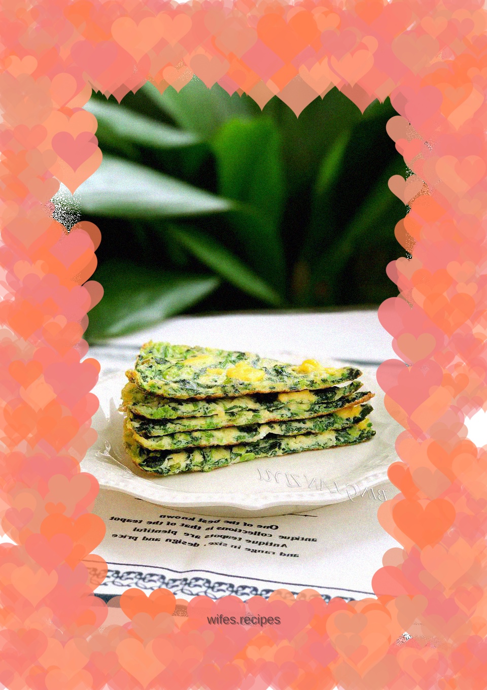 Spinach and Cheese Omelette