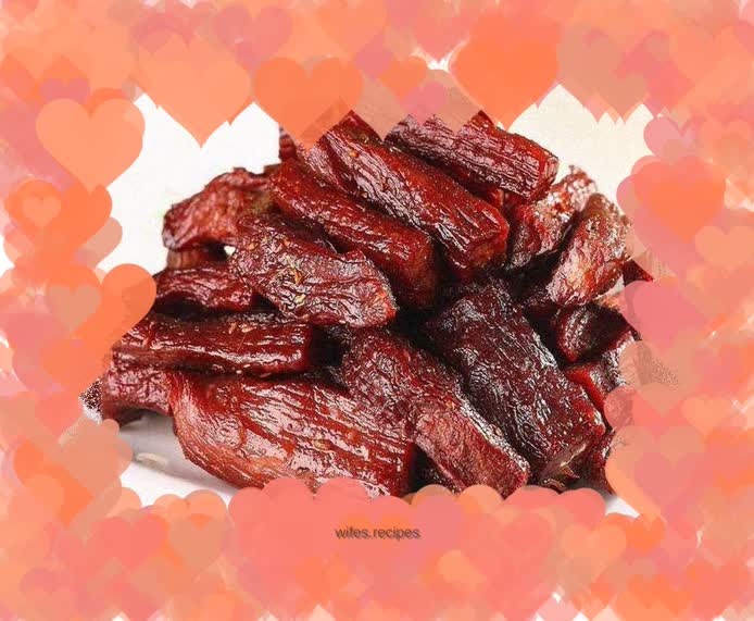 Air-dried beef jerky