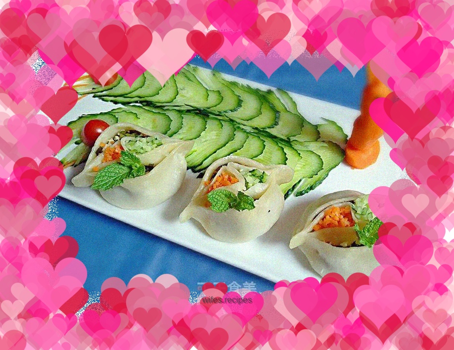 Mandarin duck steamed dumplings