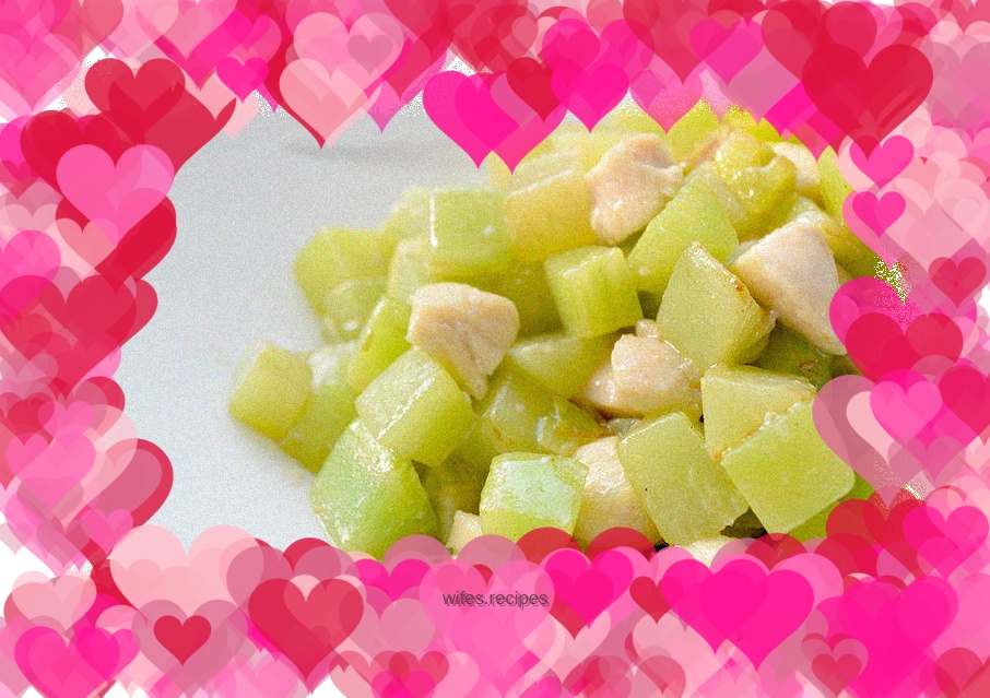 Crispy and tender double cubes