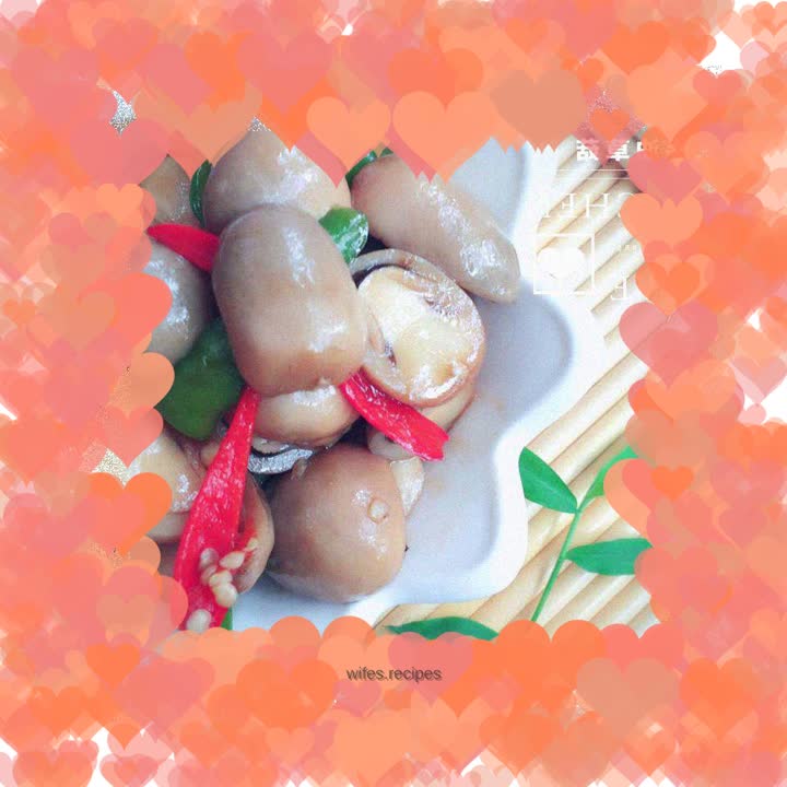 Straw Mushrooms in Oyster Sauce