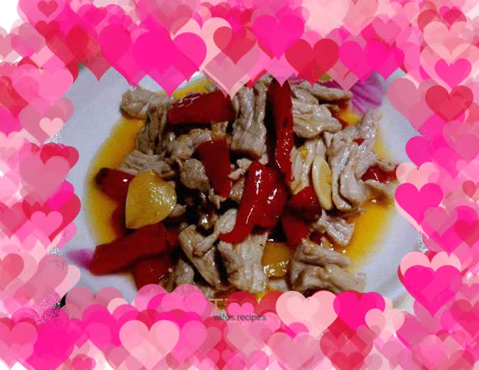 Stir-fried Pork Slices with Pickled Peppers