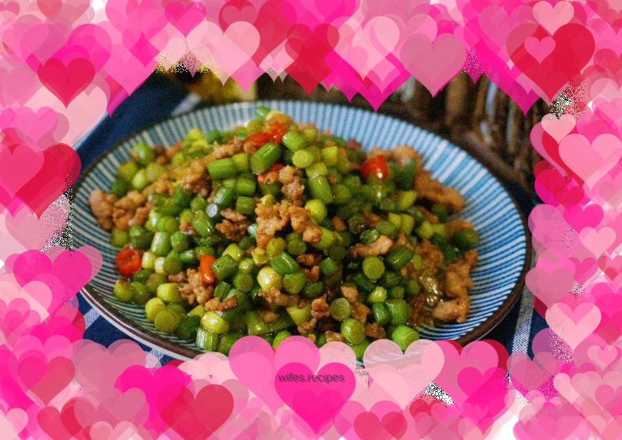 Stir-fried garlic sprouts