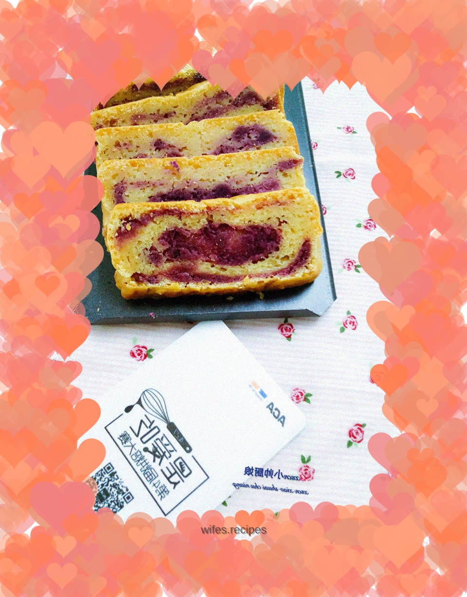 Coarse Grain Toast~Purple Sweet Potato and Corn Toast Bricks