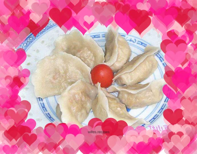 King oyster mushroom dumplings