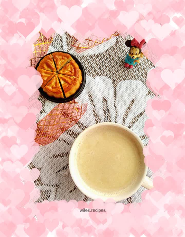 Nut Mooncake Cooked Bean Soy Milk