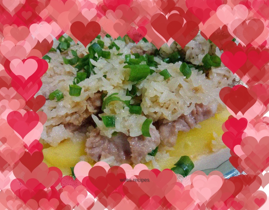 Steamed Pork Ribs with Glutinous Rice