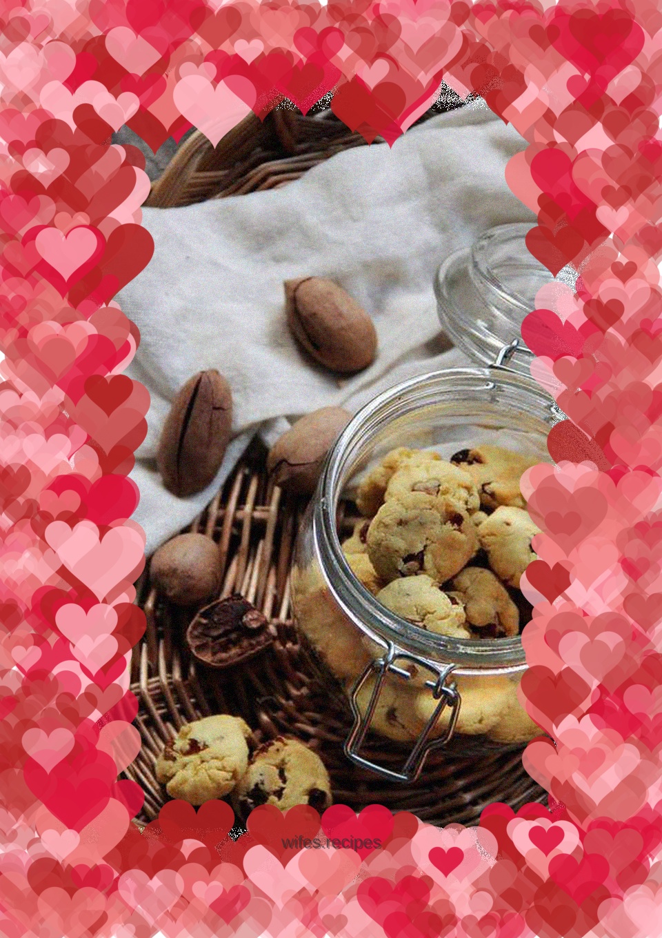 Low-fat and low-sugar---walnut raisin cookies