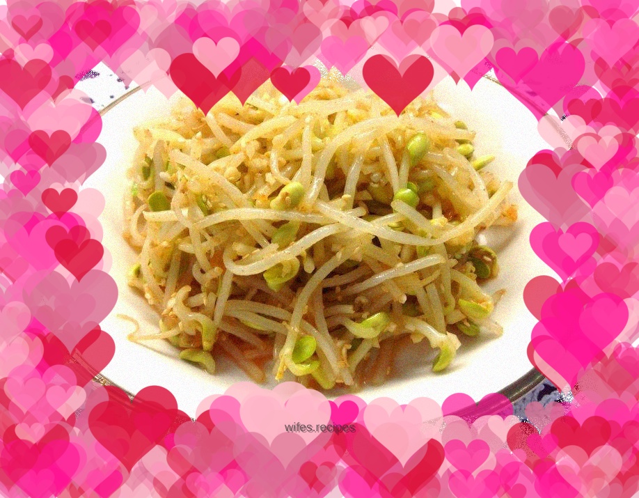 Korean mixed bean sprouts