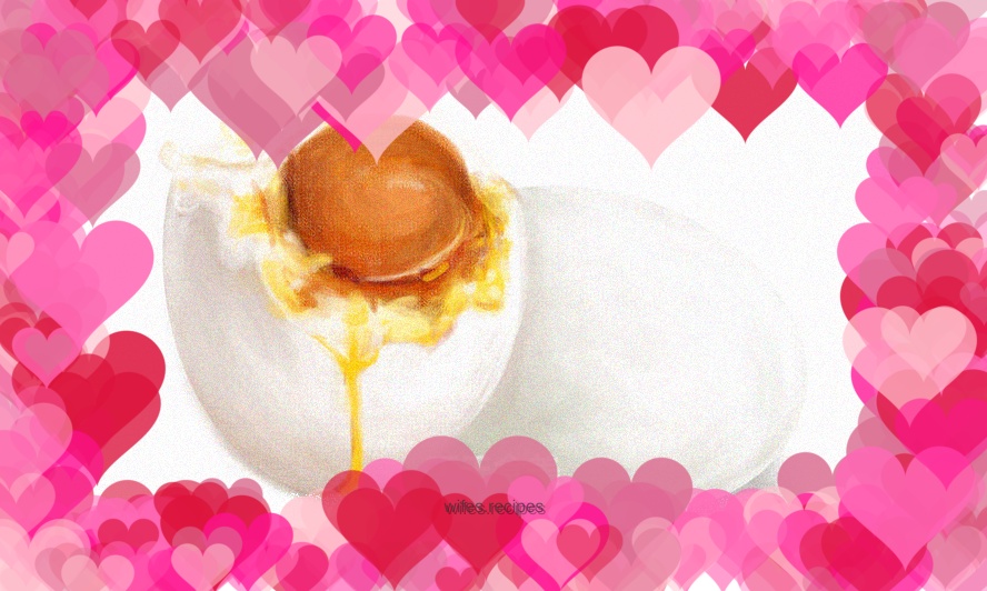 [Hand Drawn Recipe] Salted Duck Egg - A duck egg that is so rich and oily