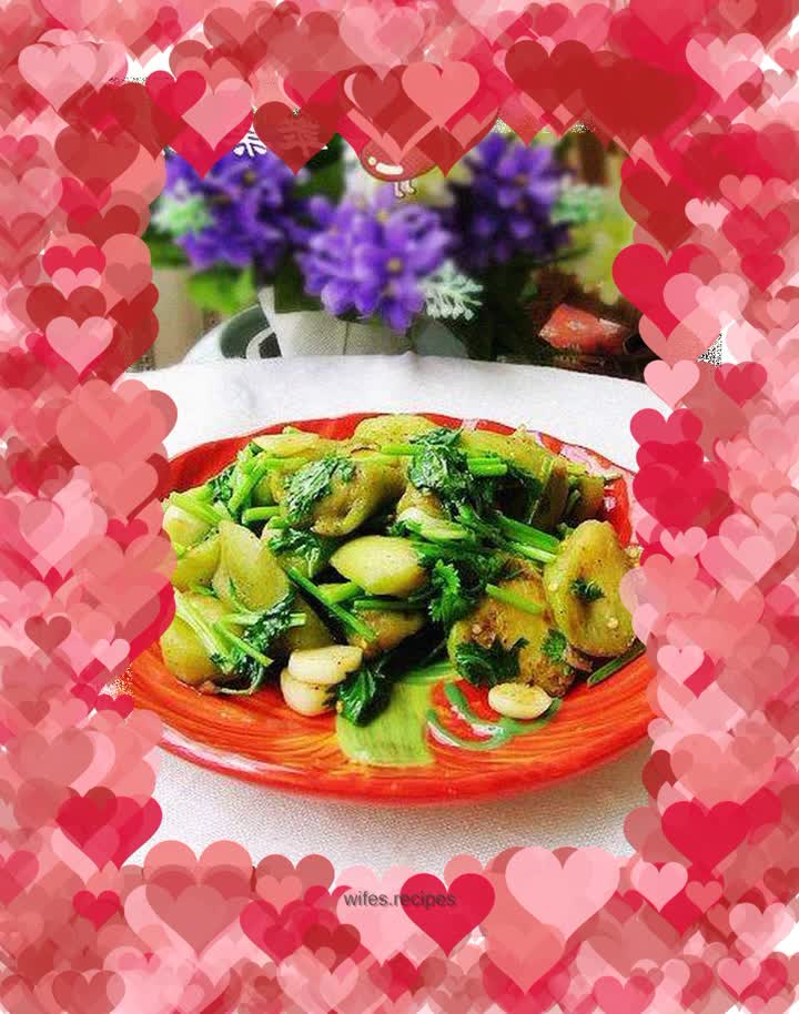 Cilantro and Eggplant