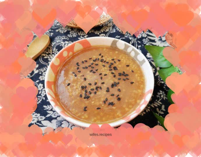 Millet Brown Sugar Porridge