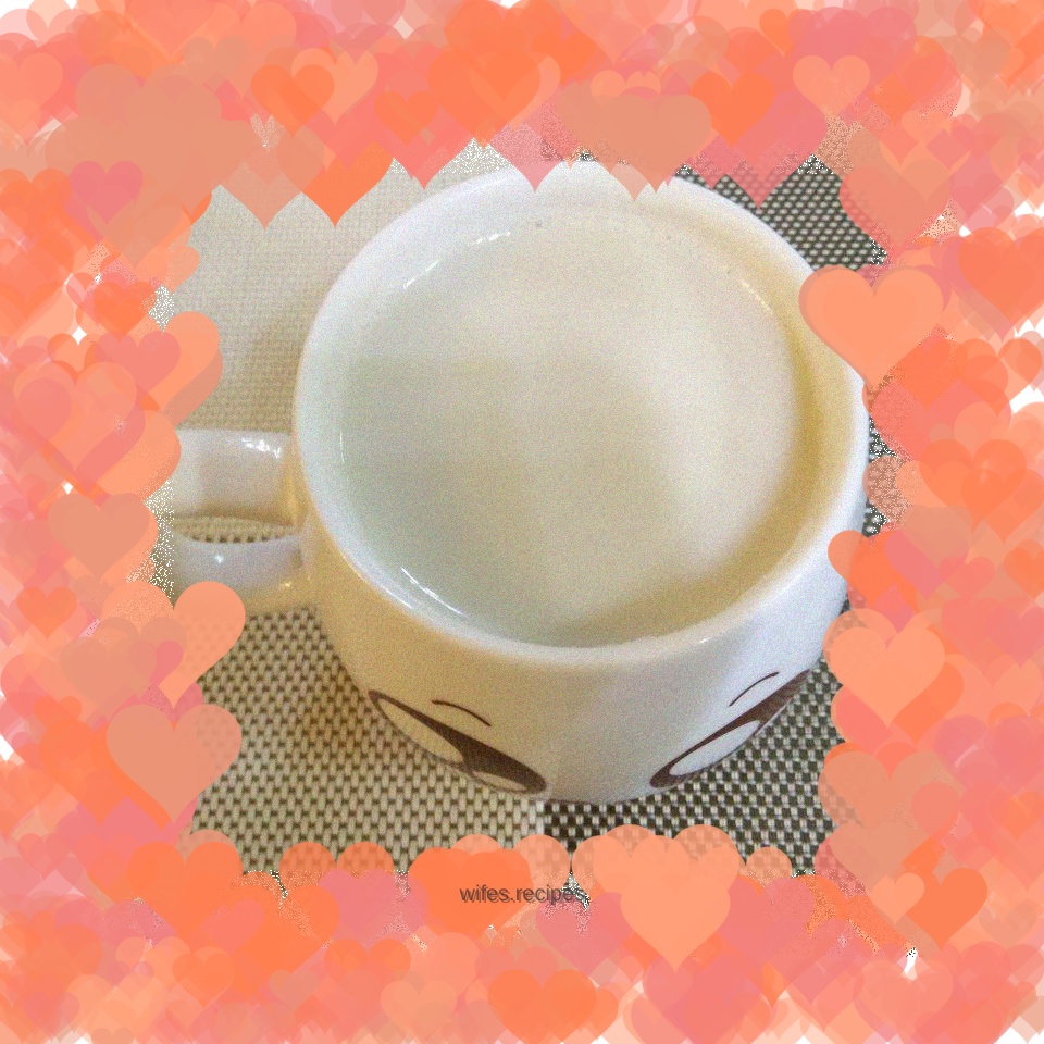 Peanut sesame soy milk