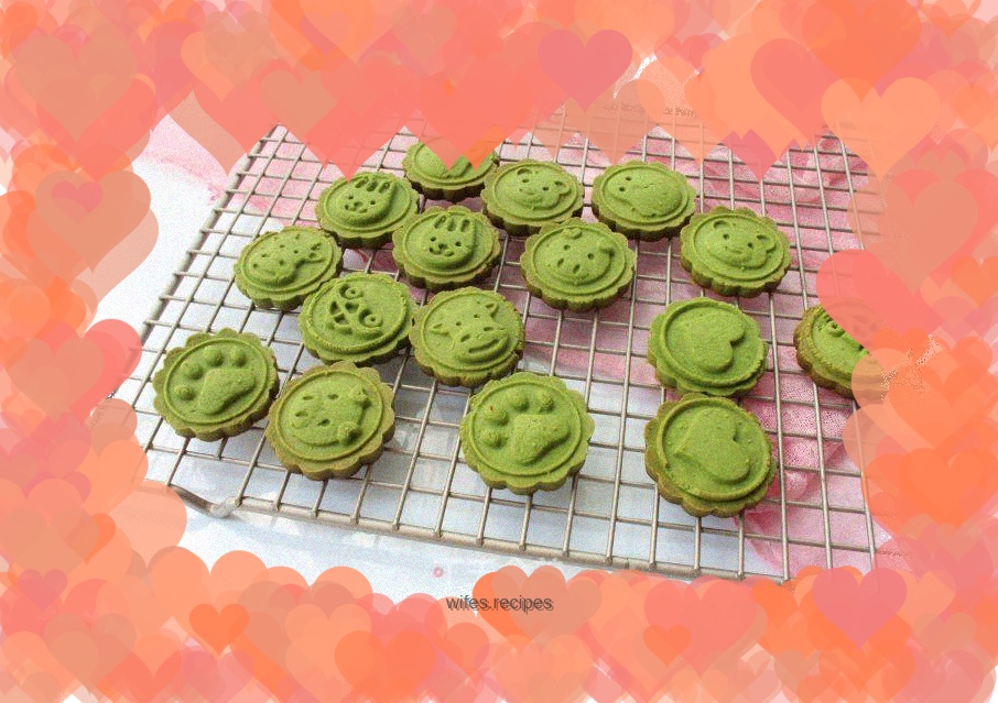 Matcha cookies