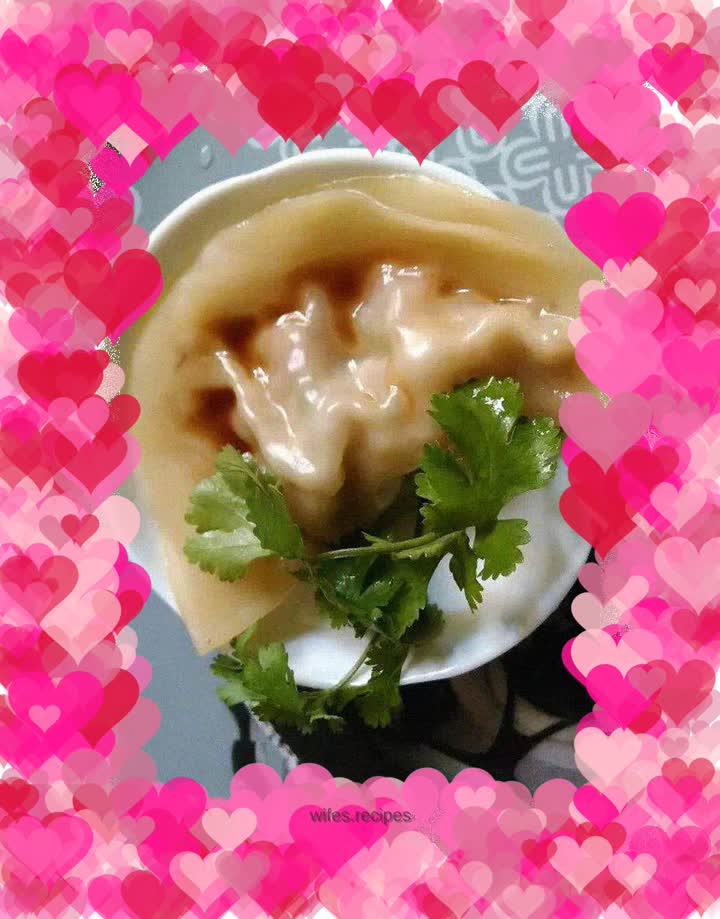 Pork, corn and vegetable dumplings