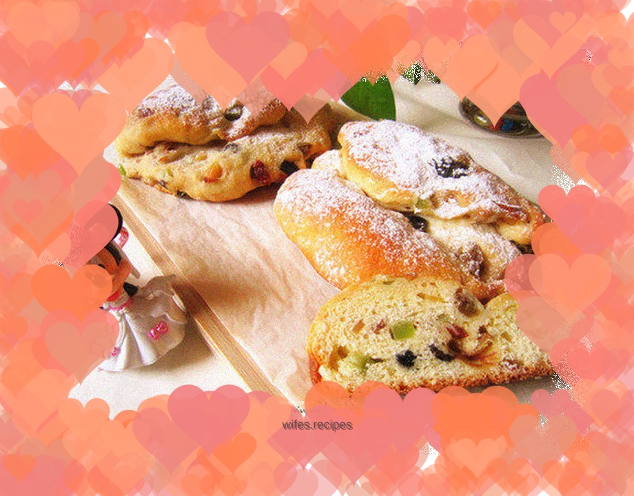 Bread that is only made once a year - Stollen for Christmas