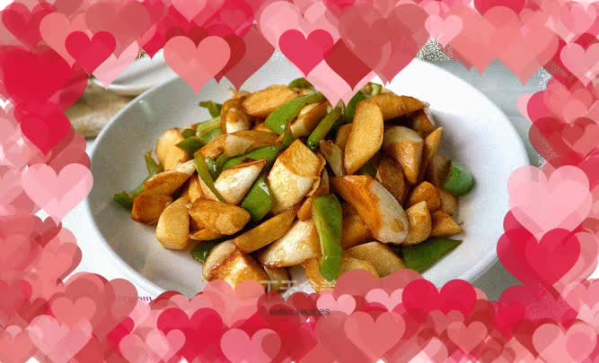 Stir-fried Wild Wild Rice Pepper