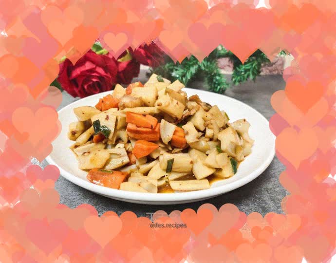 Sweet and sour lotus root