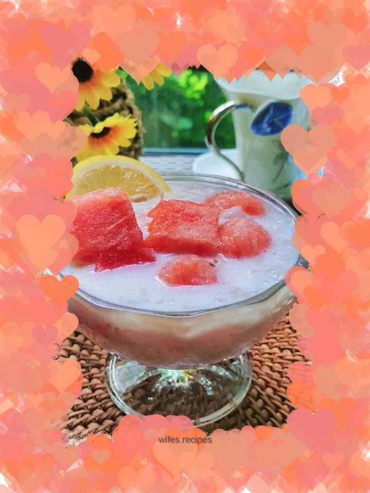 Watermelon and Tremella Soup