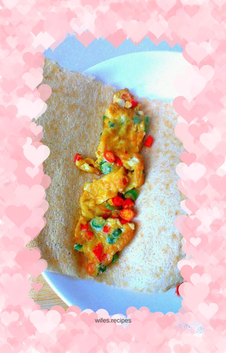 Scrambled Eggs with Spicy Peppers