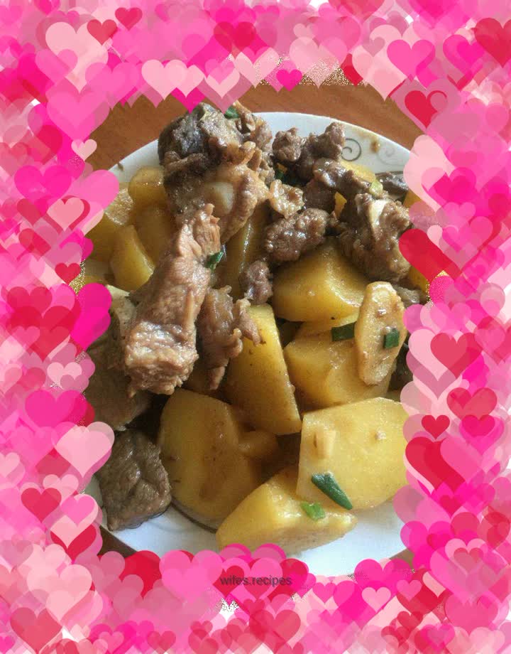 Braised Pork Ribs with Potatoes