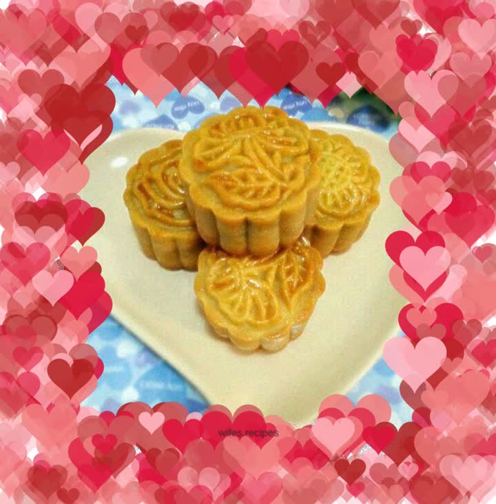 Purple Sweet Potato Mooncake