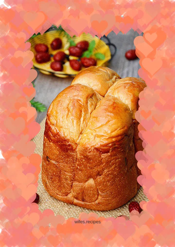 [Jujube-flavored brown sugar toast] --- Replenishes qi and blood, strengthens the spleen and stomach