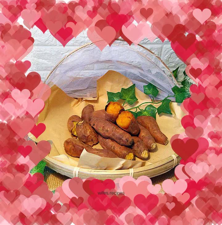 Roasted sweet potatoes