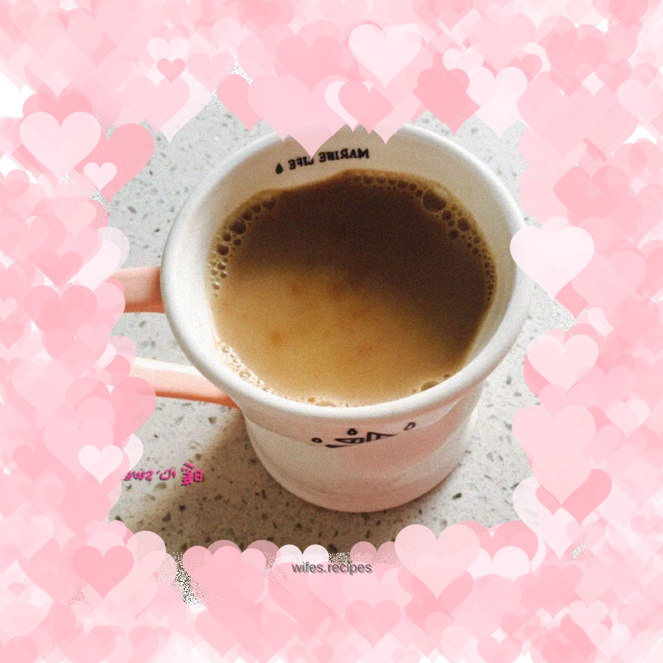 Brown sugar rose milk tea