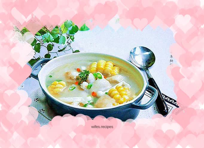 Corn stewed pork trotters