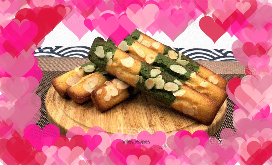 Two-color cigar Financier, the aroma of milk and tea blend together, crispy on the outside and crispy on the inside. Super delicious.