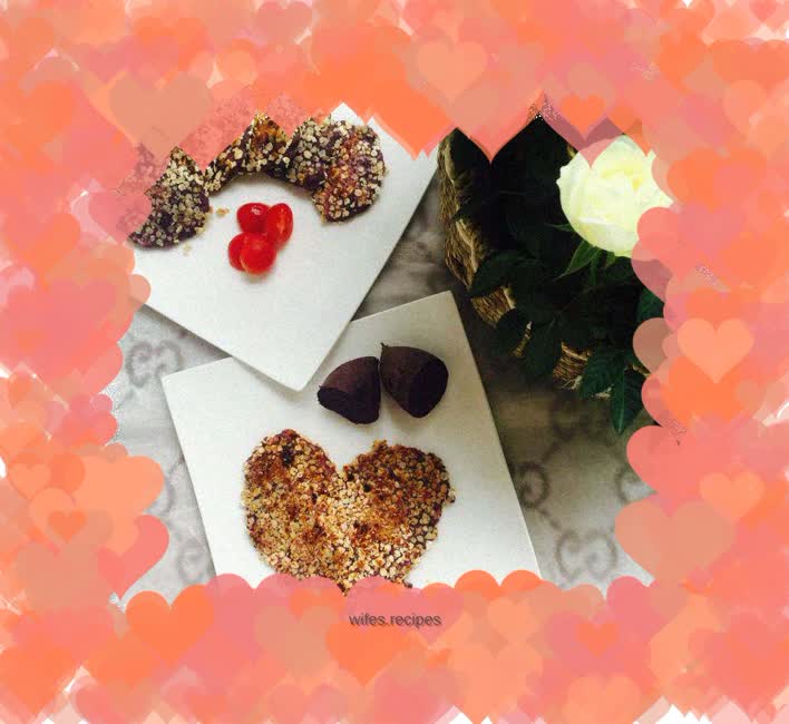 Purple potato pancakes