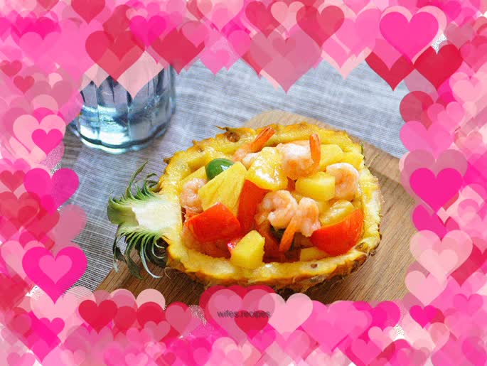 Pineapple Shrimp Balls