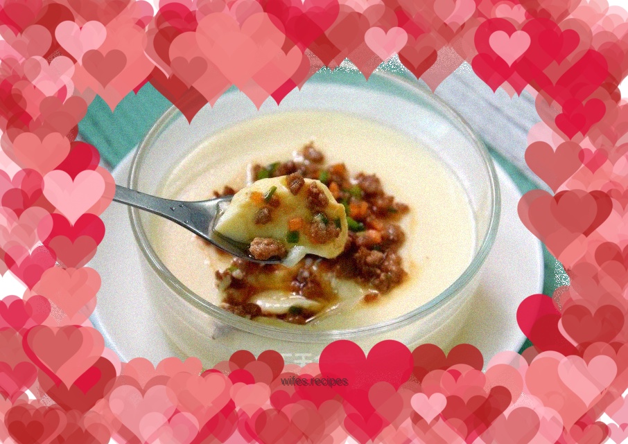 Steamed Egg with Minced Pork
