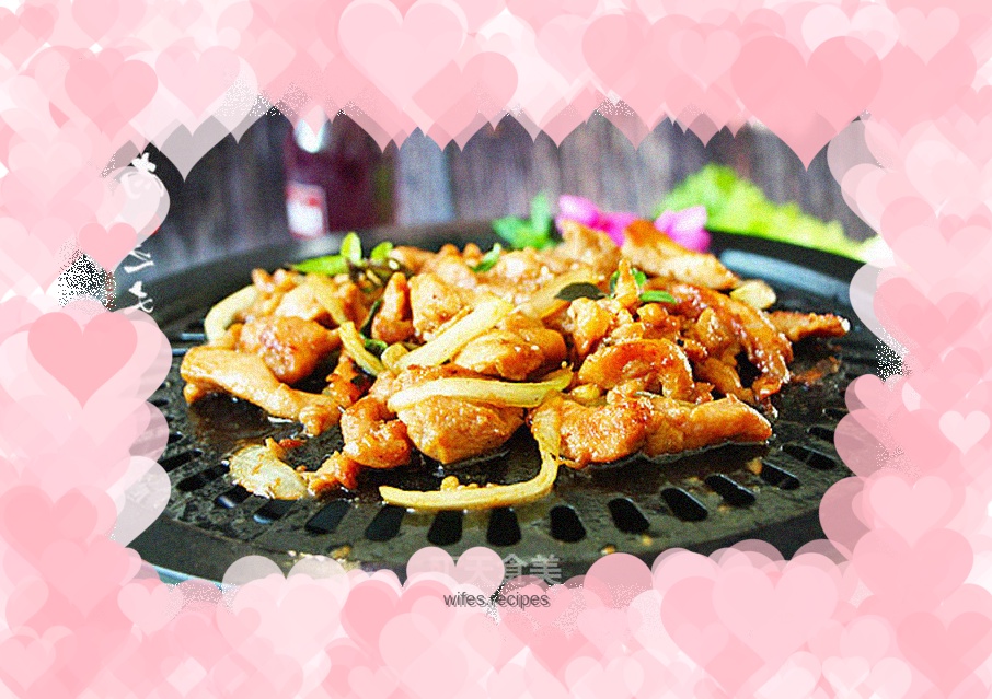 Grilled Chicken Thighs with Honey Sauce