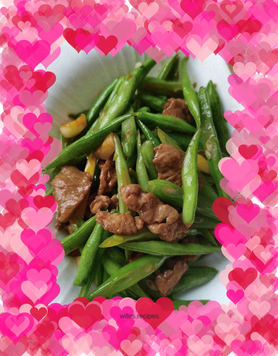 Fried Pork with Green Beans