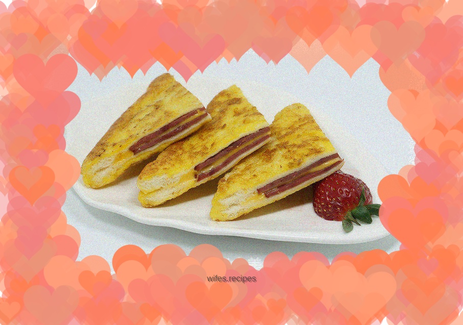Beef Ham Toast