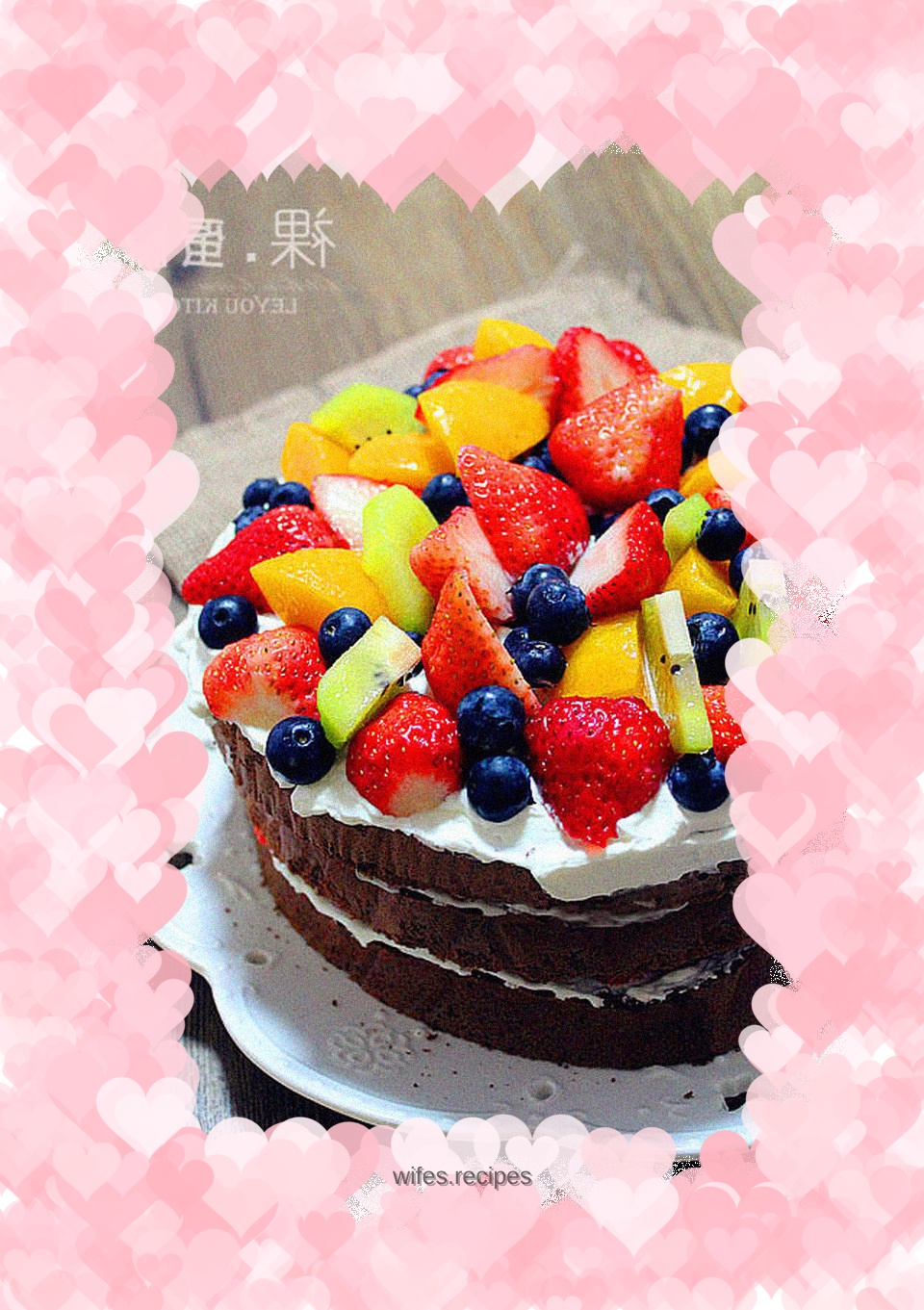 Naked cake - healthy and zero added