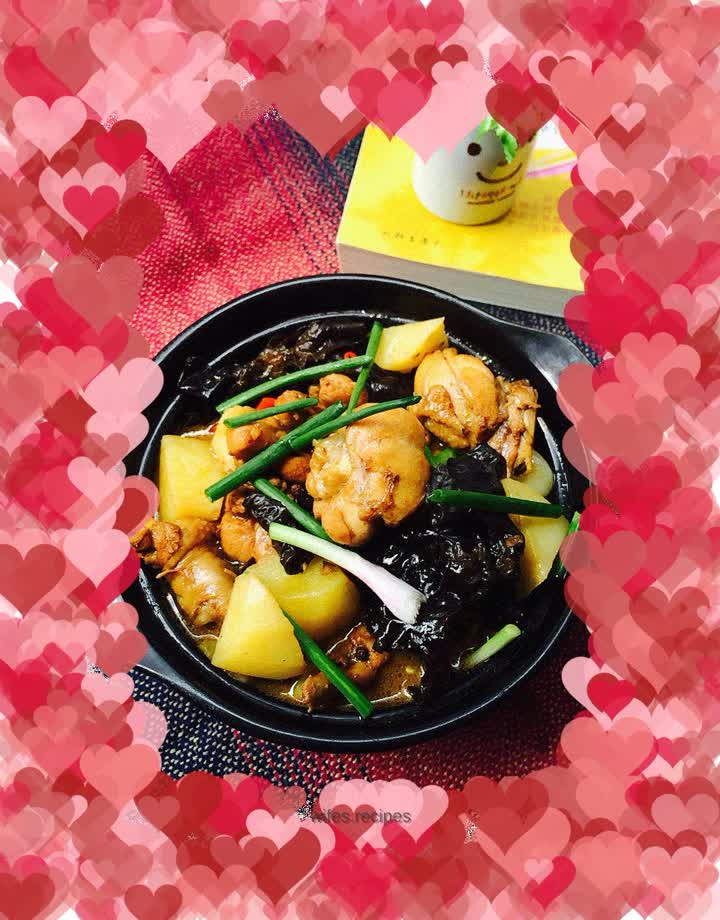 Chicken Thigh Stewed with Potatoes