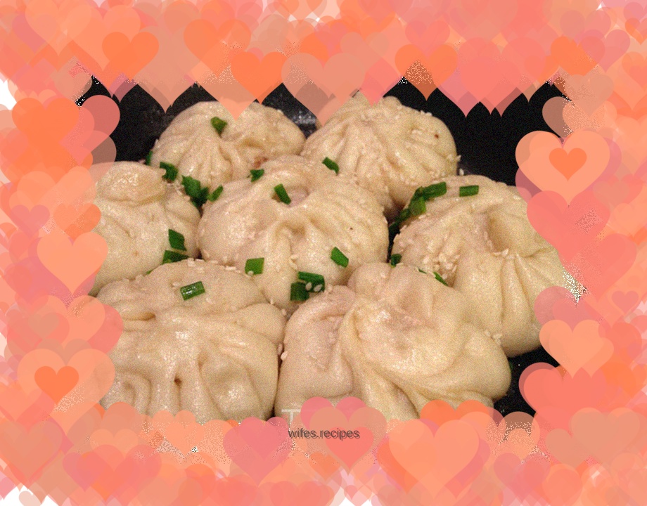 Pan-fried steamed buns