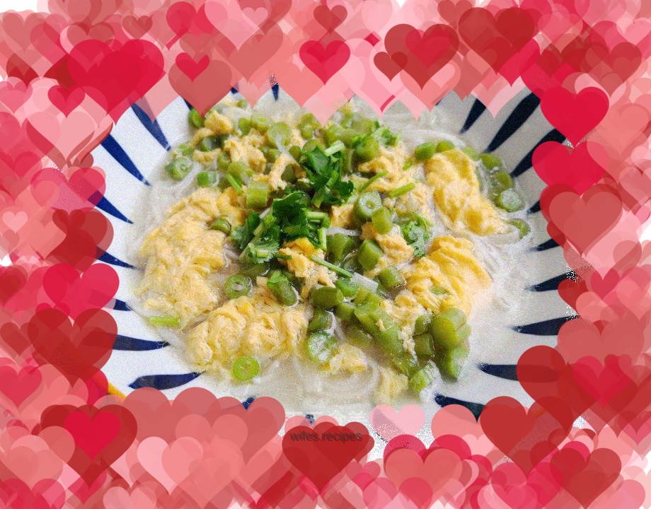 Kidney Bean Egg Noodles