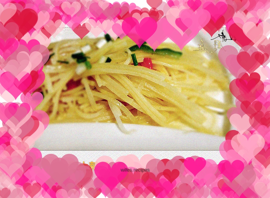 Hot and sour potato shreds