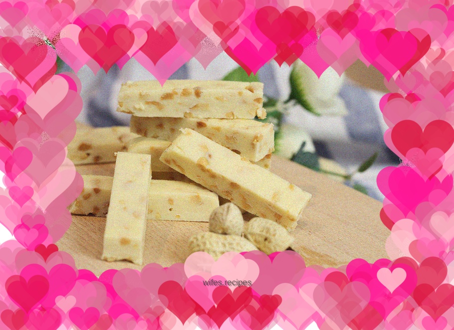 Peanut Nougat (marshmallow version)