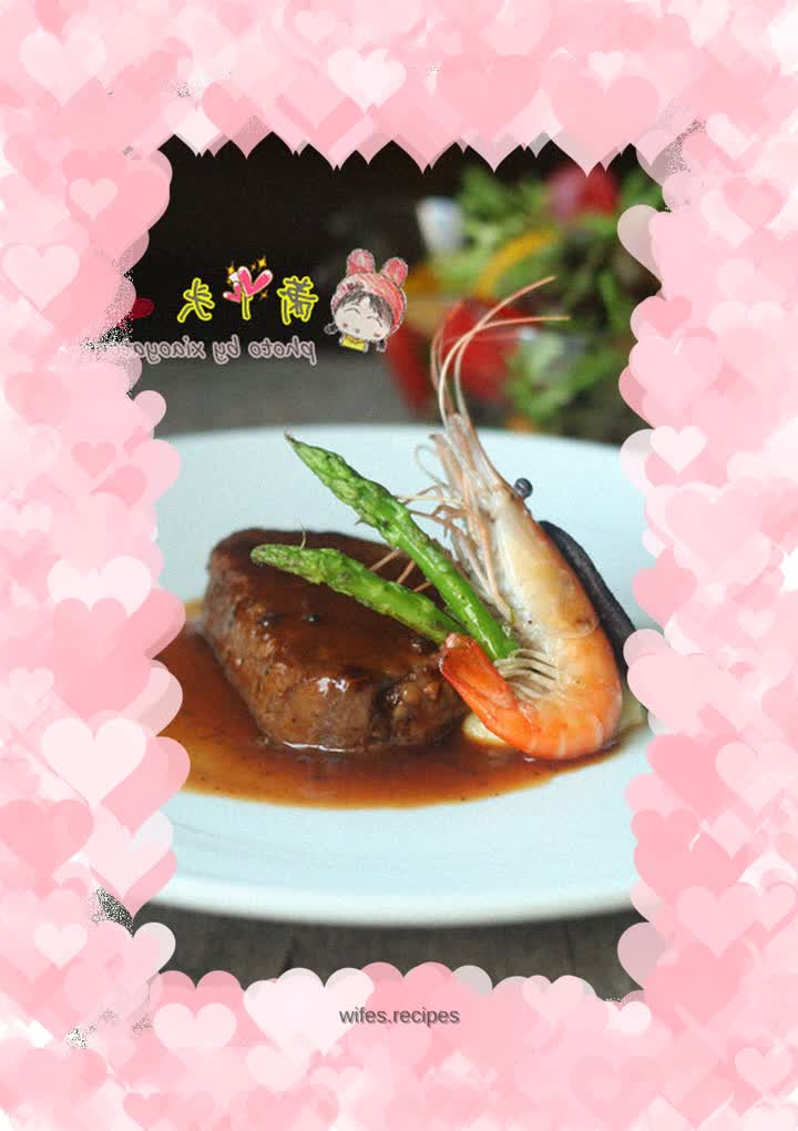 Charcoal grilled beef