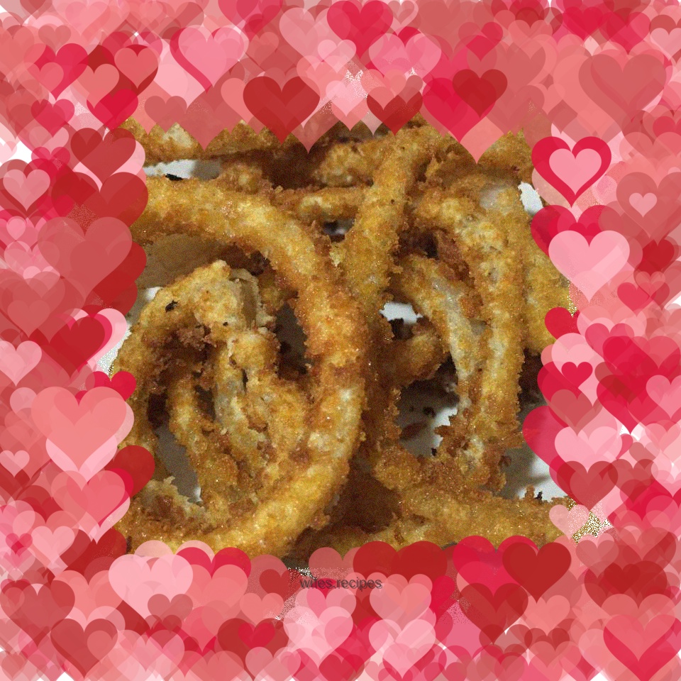 Fried onion rings