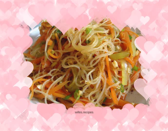 Spicy----Three shredded cold dishes