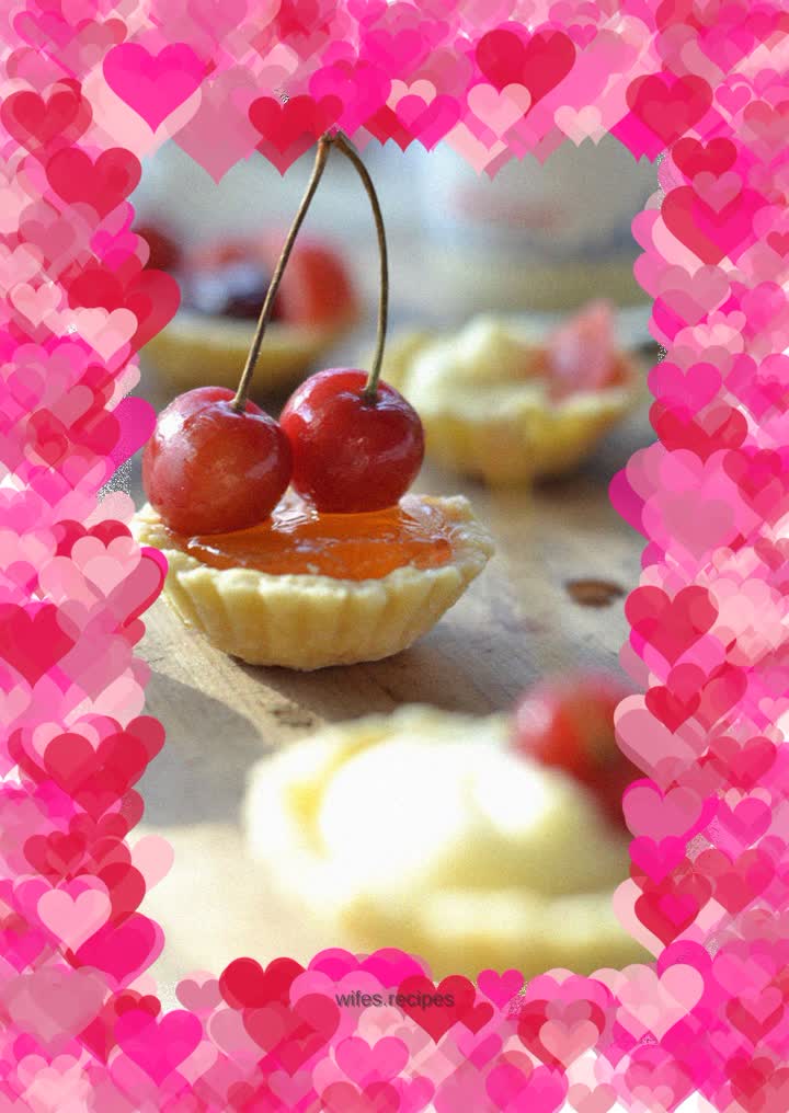 【Cherry Salad Tart】Use simple ingredients to create a stunning dessert