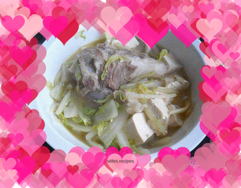Pork Bone Stewed Cabbage