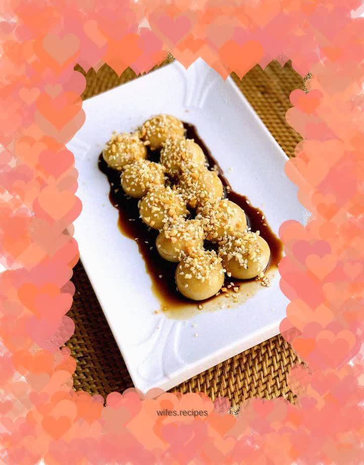 Glutinous rice dumpling version with no sugar